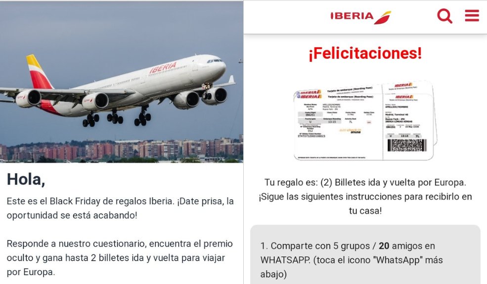 Estafa: mucho ojo con el mensaje de WhatsApp que le promete viajes a Europa Pilas con esto. En WhastApp está circulando un mensaje en el que ofrecen tiquetes desde Bogotá a Europa totalmente gratis, así que no se deje estafar y no abra ningún link.