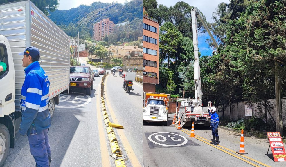 ¡Pilas! este sábado se abre nuevamente la vía que va de Bogotá a La Calera Este sábado 19 de noviembre se reabrirá el paso que une a Bogotá con el municipio de La Calera, desde la calle 85, tras una semana de trabajo por las intensas lluvias de la capital.