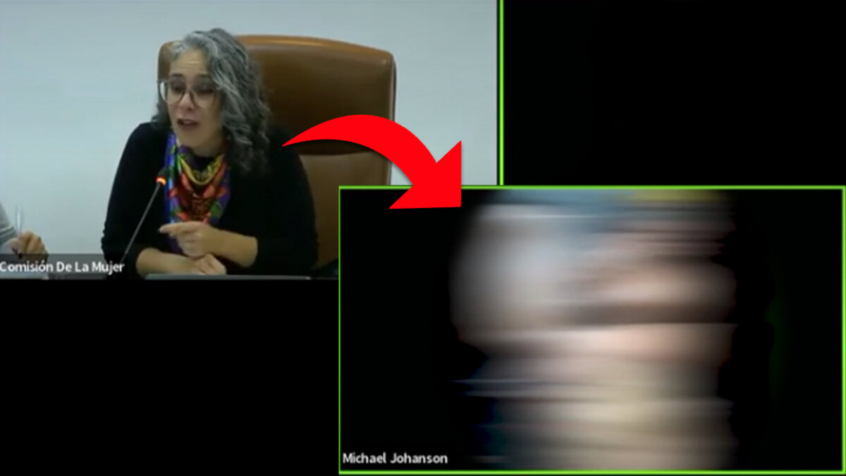 Hackean con video para adultos una sesión virtual del congreso 9 Hackean con video para adultos una sesión virtual del congreso Un insólito hecho ocurrió en medio de una audiencia pública que fue convocada por la Comisión Legal para la Equidad de la Mujer en el marco del día Internacional de la Eliminación de la Violencia contra la Mujer. Durante la sesión virtual se mostró un video para adultos.