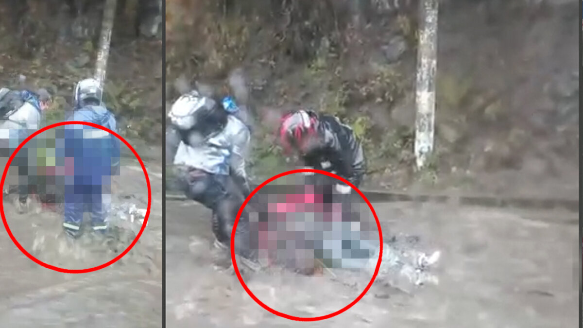 Motociclista murió supuestamente ahogada en los charcos de La Calera 4 Motociclista murió supuestamente ahogada en los charcos de La Calera Las fuertes lluvias este sábado han sido muy intensas y varios accidentes e inundaciones se han registrado en Bogotá y Cundinamarca.