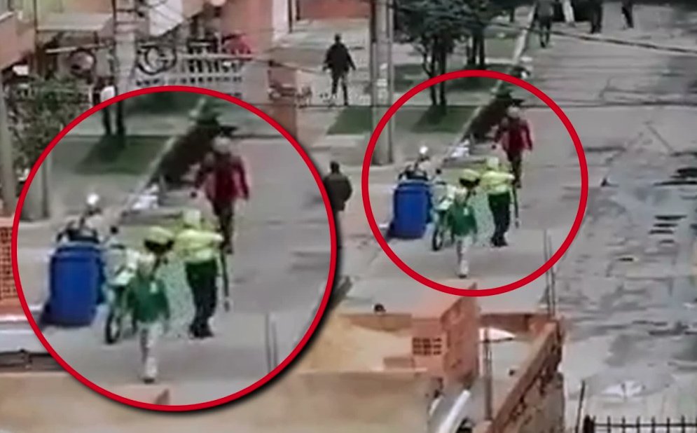 ÚLTIMA HORA: Con fusil asesinan a una persona en Mazurén Empuñando una ametralladora, cuatro sicarios a bordo de dos motos llegaron hasta una calle del barrio Mazurén, al norte de Bogotá, y le dispararon sin piedad a dos sujetos que se encontraban al interior de un vehículo.