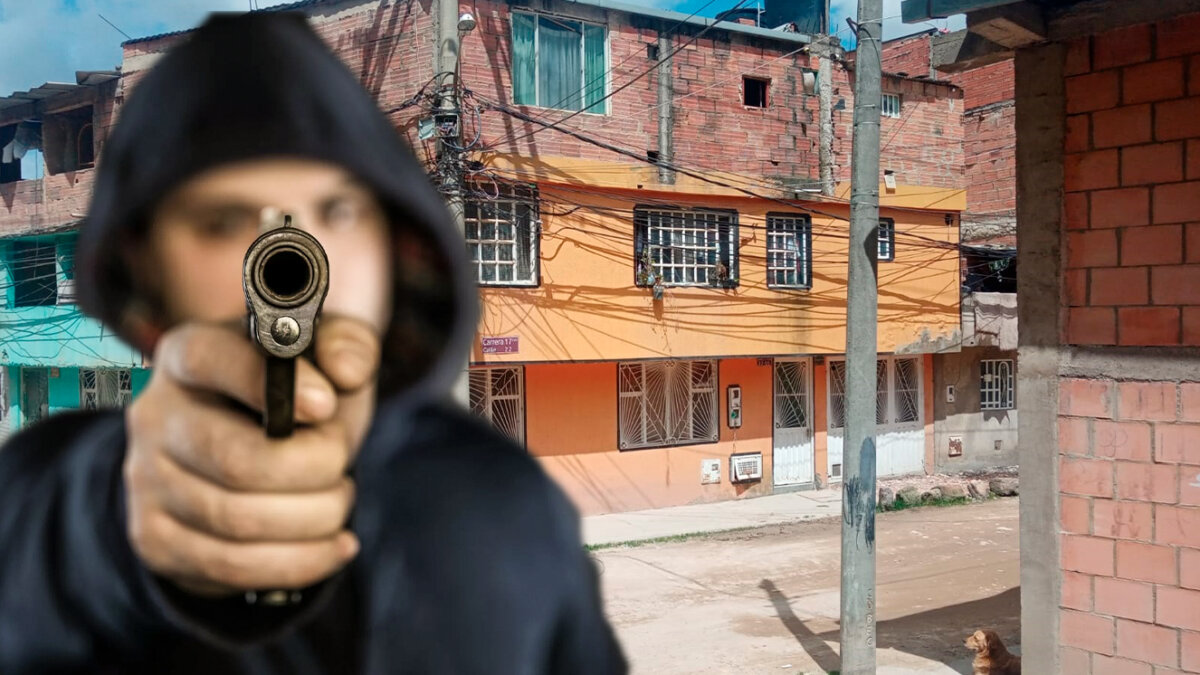 Sicariato en el barrio Luis Carlos Galán de Soacha 7 Sicariato en el barrio Luis Carlos Galán de Soacha El misterio rodea la muerte de Luis Enrique García, ocurrida en un callejón del barrio El Cagua del vecino municipio de Soacha. Varios disparos alertaron a los vecinos de la zona, que alcanzaron a ver cómo dos sujetos interceptaron una camioneta en la que su víctima se encontraba. Uno de ellos, sin dársele nada, disparó a quemarropa.