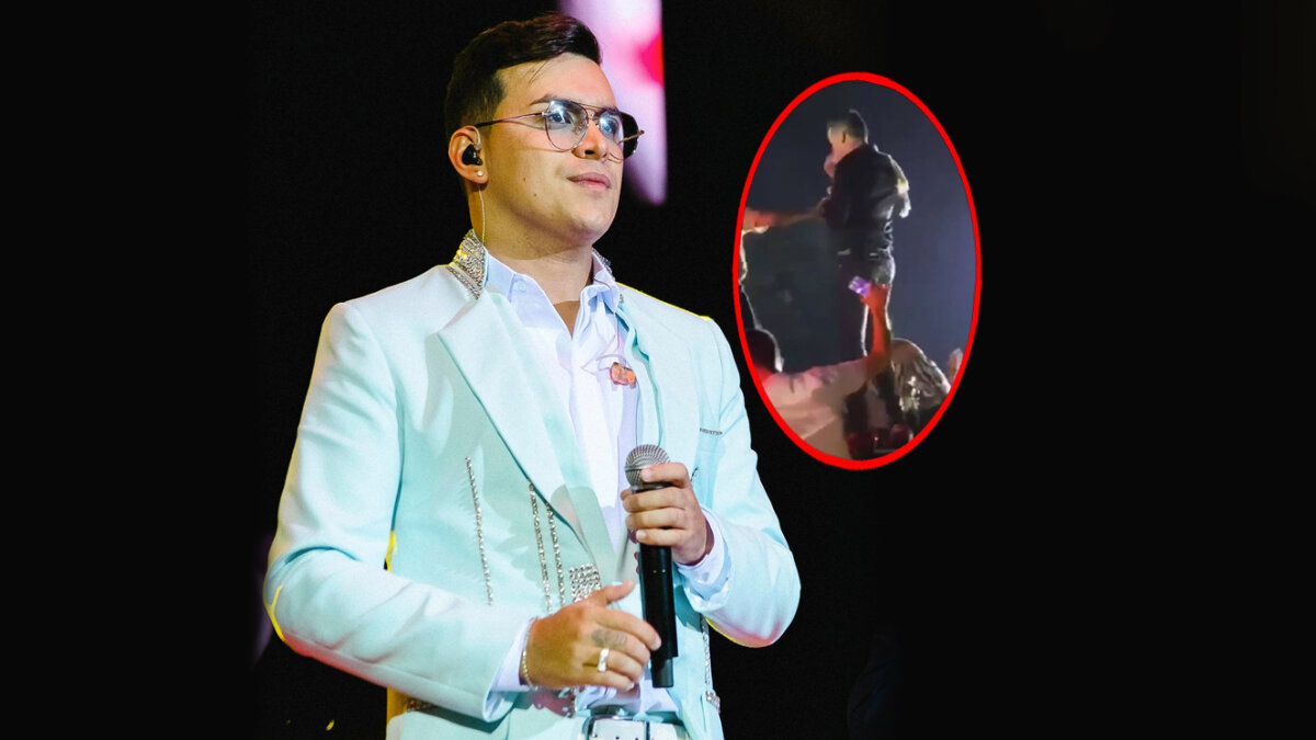 Yeison Jiménez se llevó tremendo susto por presunta balacera en pleno concierto Tremendo susto se llevó el cantante de música popular, Yeison Jiménez, en su último show. El artista se estuvo presentando este fin de semana en las&nbsp;Ferias de Saravena (Arauca) y en medio de una de sus canciones se escuchó una balacera.