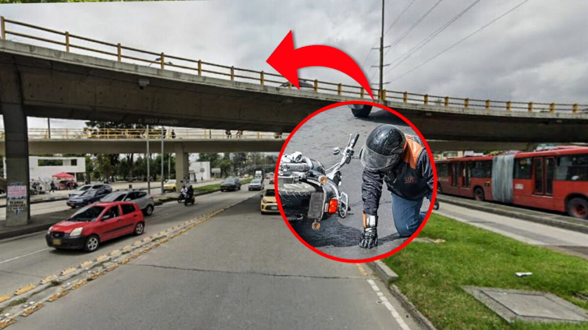 ¡Casi se mata! Motociclista se cayó desde el puente vehicular de la NQS Asimismo, se está a la espera de los resultados clínicos que dictaminen si el joven se encontraba manejando bajo los efectos del alcohol o si efectivamente el accidente se dio por una mala maniobra al dar una curva.