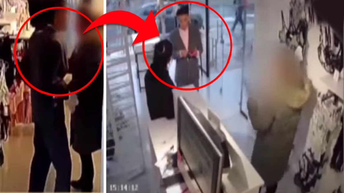 Tremendo asalto a una tienda de lencería en Cedritos "El tipo nos amenaza con un arma de fuego y nos dijo que si no le dábamos nuestros celulares nos pegaba un tiro", explicó una de las jóvenes víctimas de este robo, obviamente consternada con la situación.
