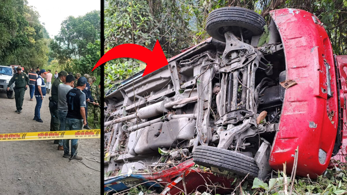 Bus cayó al abismo en Caparrapí y dejó un muerto y 19 heridos En la mañana de este miércoles se registró un terrible accidente cuando una flota que cubría la ruta entre el Municipio de La Palma y Puerto Salgar (En Cundinamarca) cayó a un abismo de unos 80 metros, dejando 19 heridos y una víctima fatal.