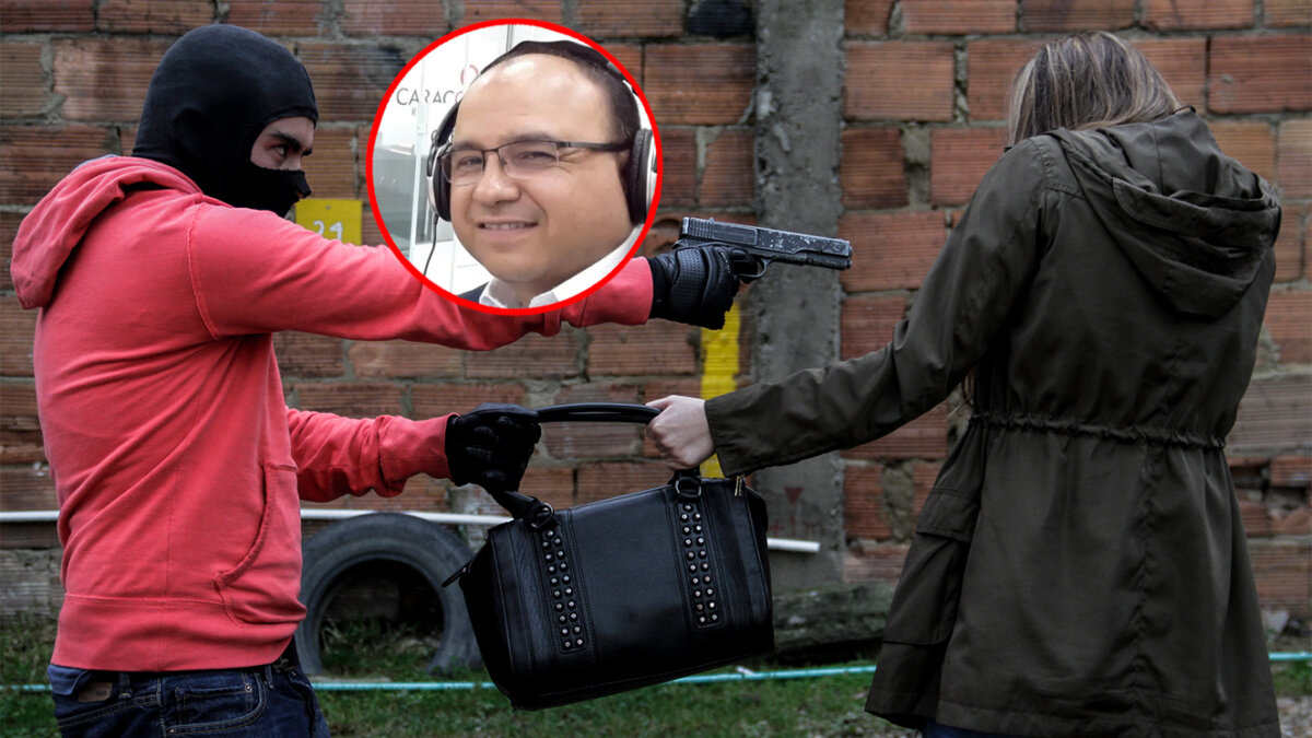 "Dos tipos en moto y con revólver", periodista denunció vil atraco en Kennedy La inseguridad continúa siendo un dolor de cabeza para los ciudadanos. Otro caso de robo se presentó en Kennedy, aunque el encargado de denunciar este hecho fue el famoso periodista José Orlando Ascencio, subeditor de deportes del periódico El Tiempo.