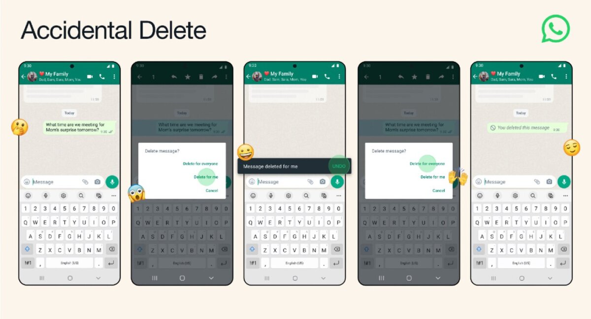 La nueva función de WhatsApp para los mensajes borrados WhatsApp,&nbsp;la aplicación de mensajería instantánea más usada, no deja de sorprender y cada día saca nuevas actualizaciones.
