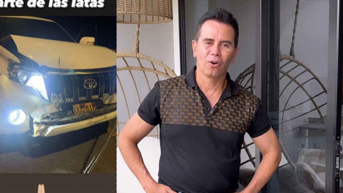 Músicos de Jhonny Rivera sufrieron aparatoso accidente de tránsito El cantante de música popular Jhonny Rivera dejó preocupado a más de uno tras anunciar que los músicos de su agrupación sufrieron un aparatoso accidente de tránsito cuando se dirigían hacia Yopal (Casanare) a una presentación.