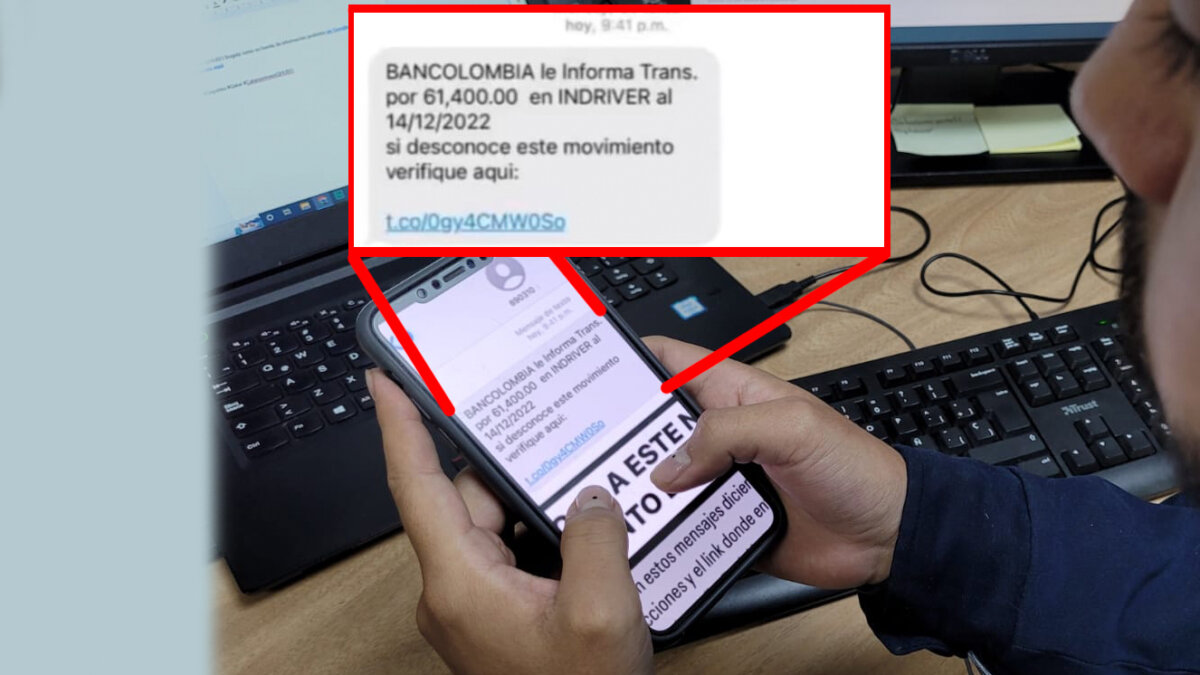 ¡No abra ningún link! Pillos están estafando por mensajes de texto Tenga mucho cuidado, no se deje robar su sueldo y la prima, ya que los pillos tienen otro método para robarle su platica por medio de un mensaje de texto.