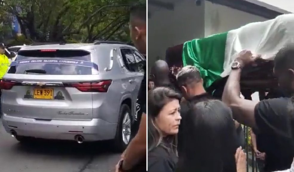 Jugadores del Deportivo Cali recibieron el cuerpo de Andrés Balanta En la tarde de este sábado 3 de diciembre, fue recibido en Cali el cuerpo del futbolista colombiano Andrés Balanta por jugadores del plantel del equipo ‘azucarero’.
