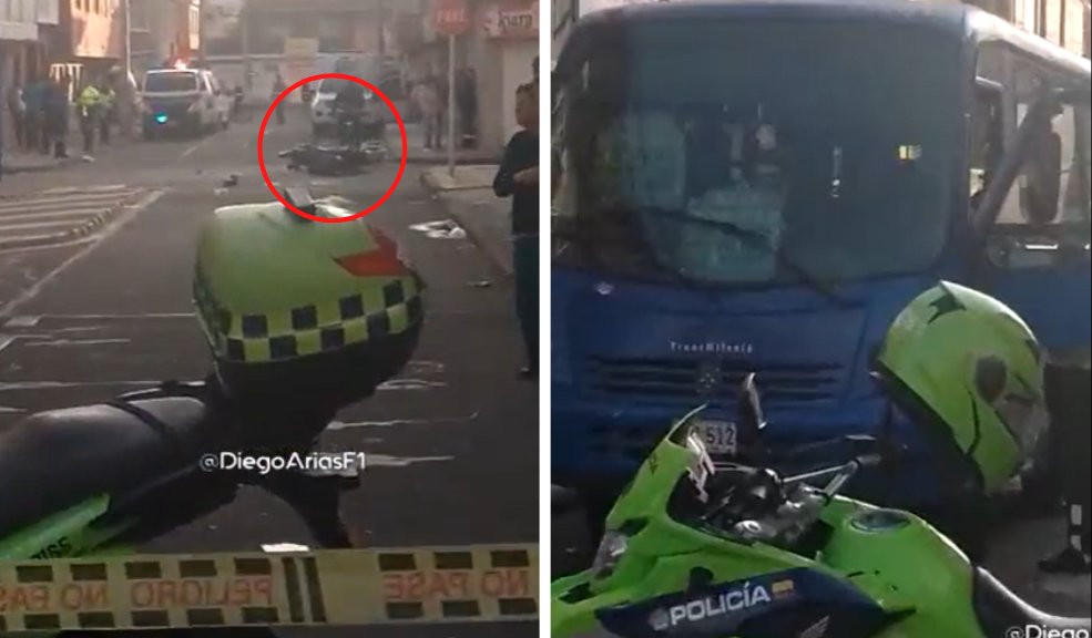 Motociclista perdió la vida tras chocar con un bus del Sitp que iba en contravía En la mañana de este jueves 29 de diciembre se presentó un siniestro en el que un motociclista perdió la vida por culpa de un imprudente conductor del Sitp que se metió en contravía en una de las calles de la localidad de Tunjuelito.