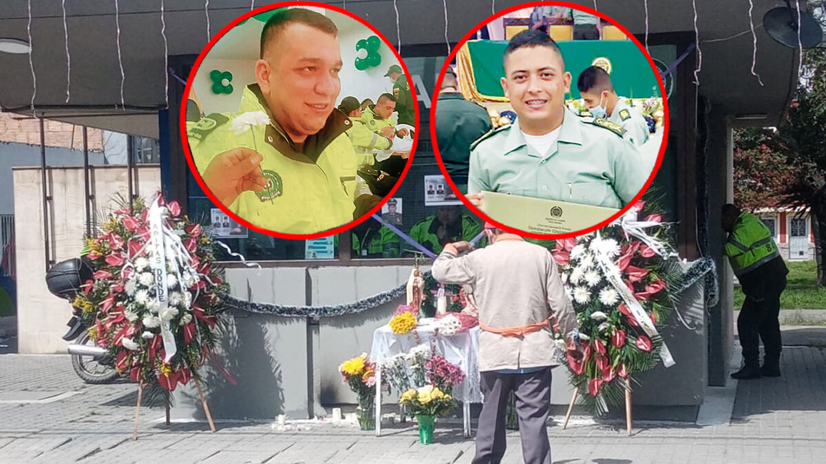 Quiénes eran los policías asesinados en Bosa El infame y doloroso homicidio de dos policías en la tarde del domingo, en el barrio Los Olivos, enlutó no solamente a toda una institución, sino que también a toda una comunidad, quien rechazó los terribles sucesos en los que ellos perdieron la vida. Desde tempranas horas de la mañana de ayer el CAI Laureles, en donde laboraban estos dos valientes uniformados, se llenó de flores, y anoche se realizó allí una velatón en su honor.