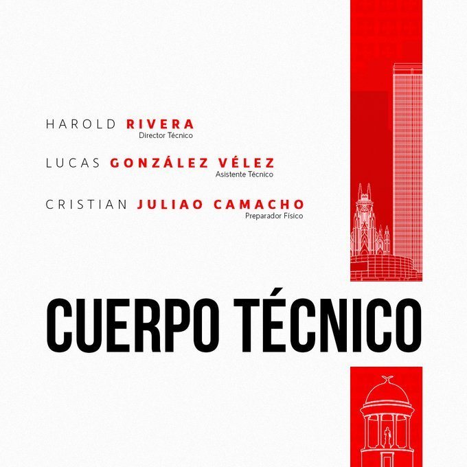 Santa Fe presentó a su nuevo técnico y la nómina con la que jugará en 2023 1 Santa Fe presentó a su nuevo técnico y la nómina con la que jugará en 2023 Se vienen cambios importantes para Santa Fe. El equipo cardenal reveló este viernes el nombre de su nuevo técnico y los refuerzos con lo que afrontará la temporada 2023, en la que disputará 3 torneos: la Liga, la Copa Colombia y la Copa Sudamericana.