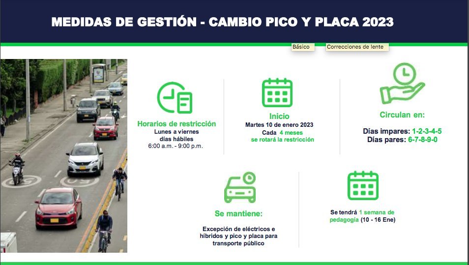 ¿Habrá Pico y Placa para las motos en Bogotá? Secretaría de Movilidad respondió 2 ¿Habrá Pico y Placa para las motos en Bogotá? Secretaría de Movilidad respondió Recientemente la Secretaría de Movilidad dio a conocer los nuevos cambios que habrá en el Pico y Placa el próximo año, con el fin de manejar una restricción "equitativa"; pero la interrogante ahora es, ¿habrá Pico y Placa para la motos?.