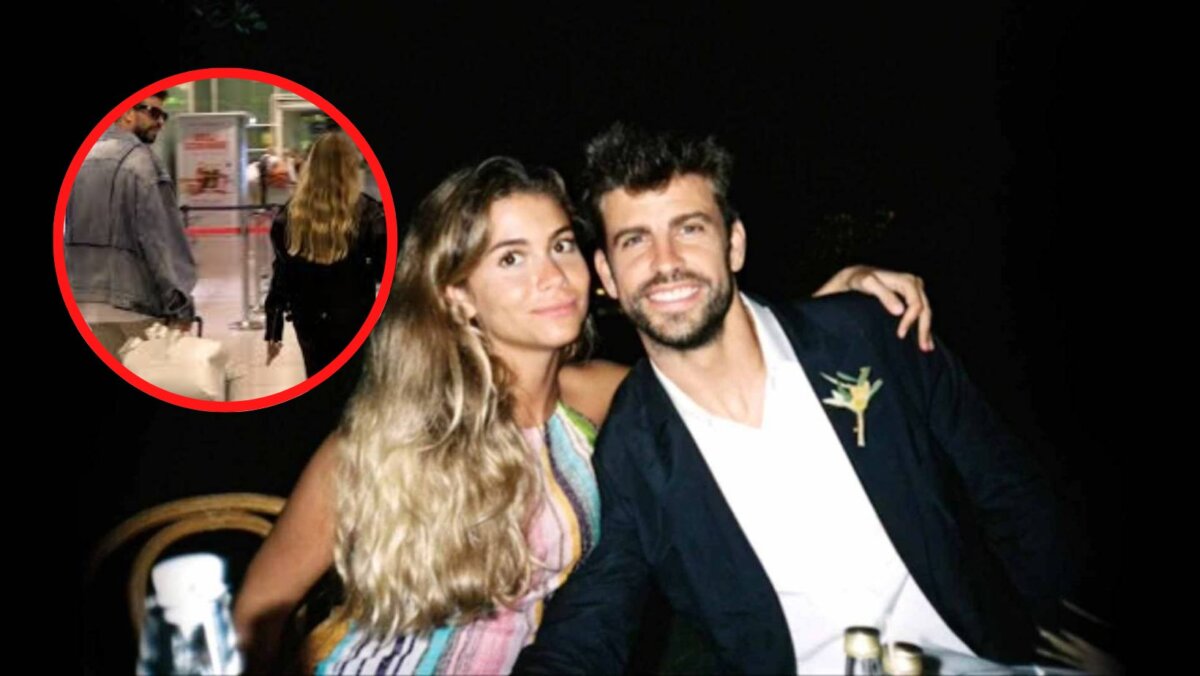 Piqué y Clara Chía desmienten su separación: fueron vistos muy cariñosos en un aeropuerto Luego de varios rumores sobre la separación del exfutbolista Piqué y su novia Clara Chía, los amantes fueron captados mejor que nunca, pues los pillaron muy cariñosos en el aeropuerto de Barcelona.