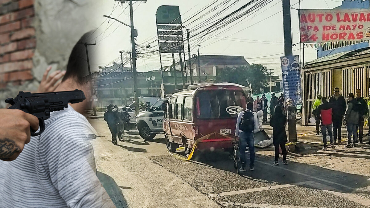 ¡Última hora! Asesinan a bala a un hombre dentro de un bus en Kennedy 7 ¡Última hora! Asesinan a bala a un hombre dentro de un bus en Kennedy En la tarde de este miércoles se registró un sicariato dentro de un bus. Según el conductor del vehículo, en la Avenida 1 de Mayo con 68, recogió a un hombre y minutos después otro sujeto le hizo la parada, pero no imaginó que este abriría fuego de un momento a otro.