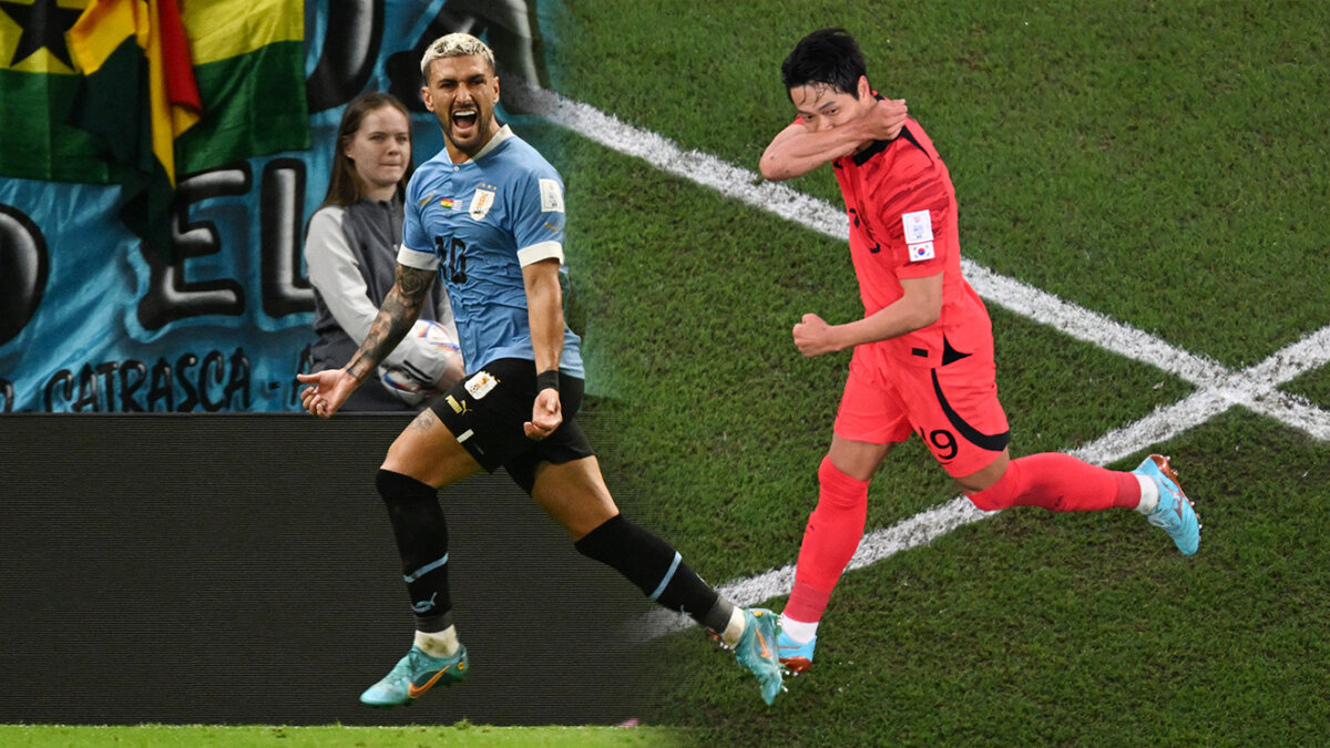 Corea - Portugal y Ghana - Uruguay se juegan el cupo a octavos de final 10 Corea - Portugal y Ghana - Uruguay se juegan el cupo a octavos de final El Grupo H, Corea , Portugal , Ghana y Uruguay , se juegan este jueves su última fecha para disputarse el pase a octavos de final.