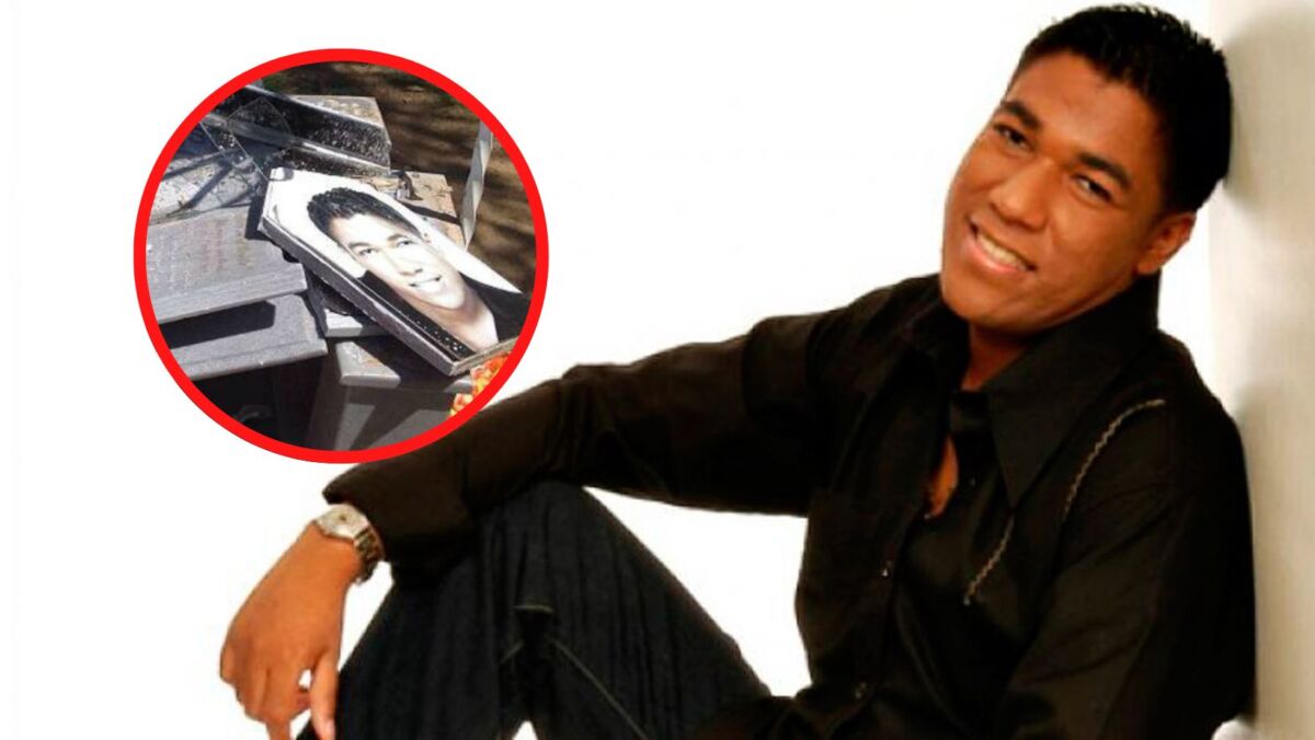 Destruyen de nuevo la tumba del cantante Kaleth Morales 6 Destruyen de nuevo la tumba del cantante Kaleth Morales Indignación en Valledupar por la destrucción de la tumba del cantante vallenato Kaleth Morales. Los restos del artista reposan en el Cementerio Jardines del Eccehomo, pero los visitantes en varias oportunidades han dañado el lugar.