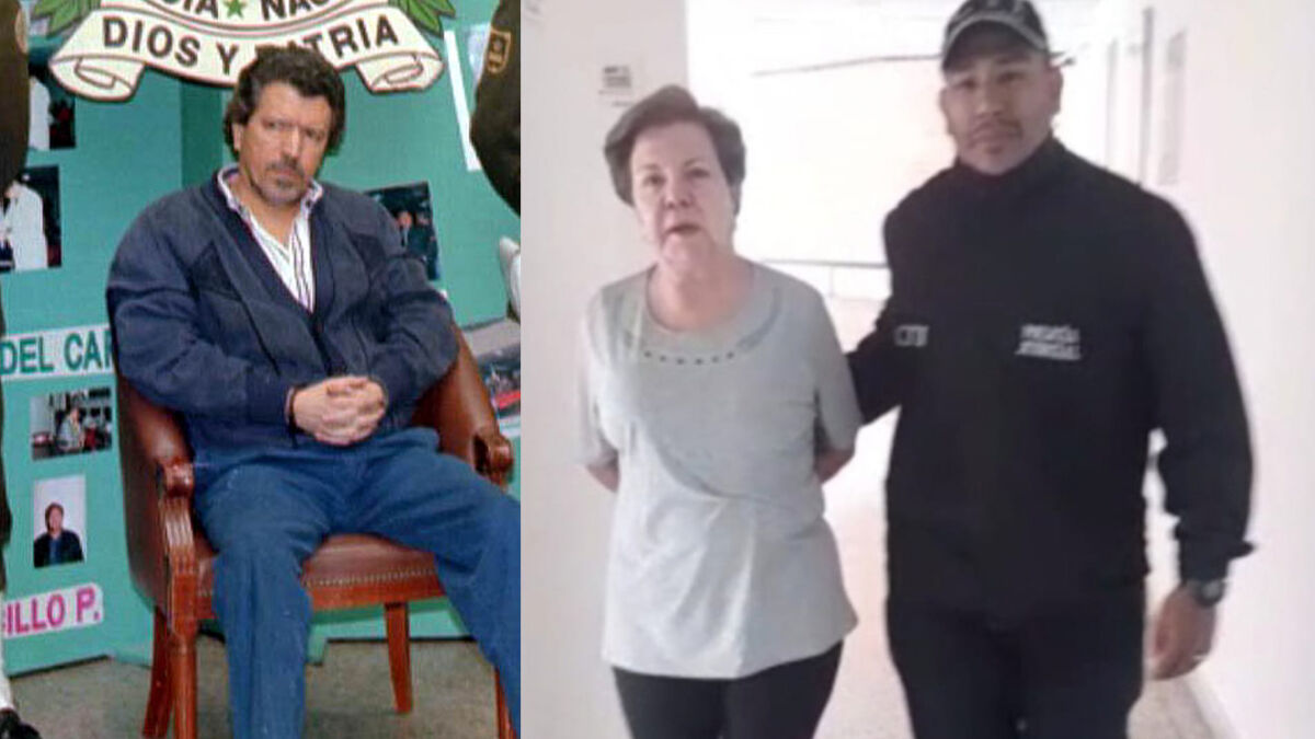 La hermana de los Rodríguez Orejuela se entregó ante la Fiscalía Amparo Rodríguez Orejuela, hermana menor de los capos del cartel de Cali Gilberto y Miguel Rodríguez Orejuela, se entregó este viernes a los funcionarios del CTI de la Fiscalía en las instalaciones del barrio Santa Mónica, en el norte de Cali.