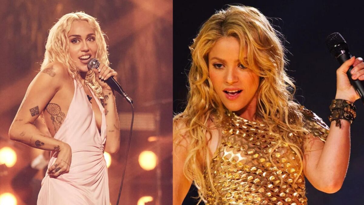 Miley Cyrus podría destronar la tiradera de Shakira 6 Miley Cyrus podría destronar la tiradera de Shakira La artista estadounidense Miley Cyrus está destronando la canción de la cantante Shakira “Music Session #53” junto a Bizarrap, con su nuevo lanzamiento musical llamado "Flowers".
