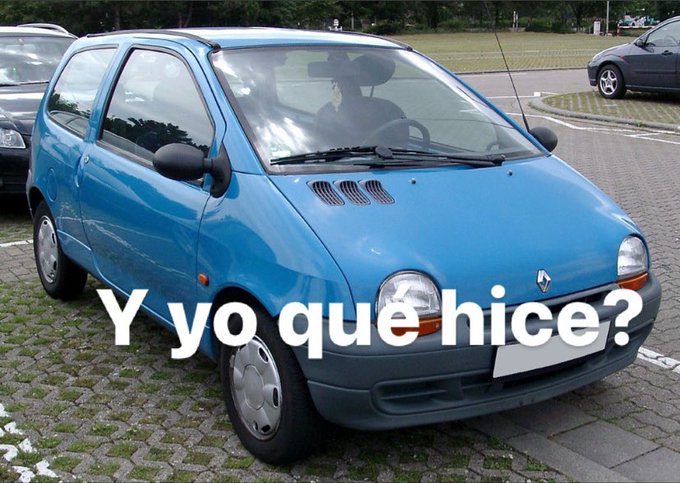 ¡Unas por otras! La nueva canción de Shakira hizo renacer al Twingo El modelo de la marca francés Renault, el tradicional Twingo, se llevó varios de los memes y comentarios por cuenta de la canción que lanzó este miércoles Shakira y Bizarrap.