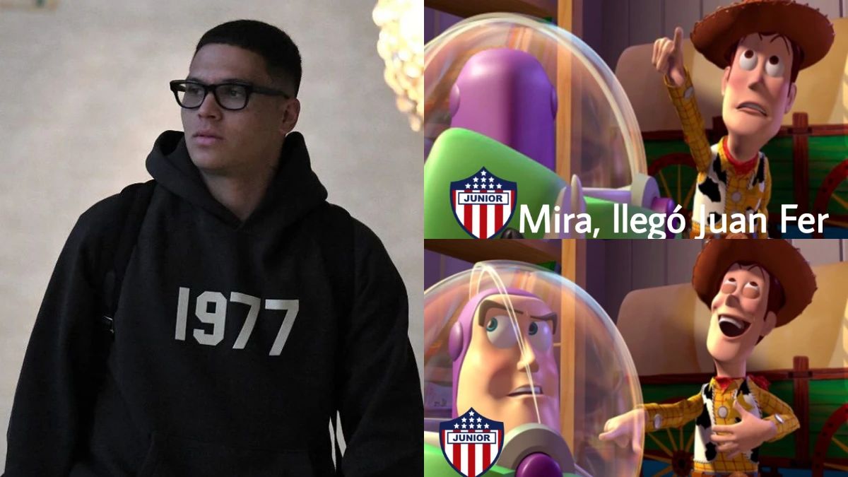 La goleada de memes a Juanfer por el fallido fichaje 1 La goleada de memes a Juanfer por el fallido fichaje Se terminó la novela de Juanfer con el Junior de Barranquilla, luego de conocer que el talentoso volante antioqueño no jugará para el 'Tiburón', algo que decepcionó a la hinchada.