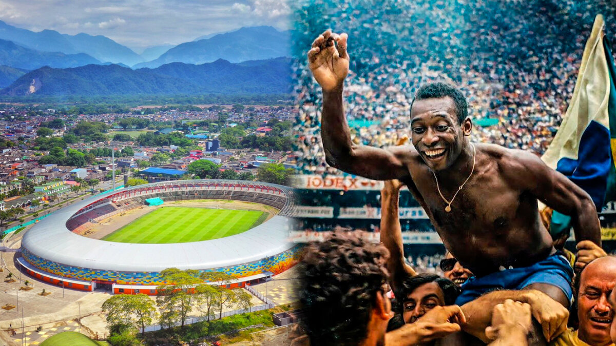 Le dan palo al estadio colombiano que quieren nombrar 'Rey Pelé' Han pasado tan solo 3 días desde que Gianni Infantino, presidente de la Fifa, solicitó a las federaciones de fútbol de los 211 países que integran la institución nombrar un estadio de cada nación con el nombre de Pelé, como homenaje al exjugador que falleció el pasado 29 de diciembre a los 82 años.