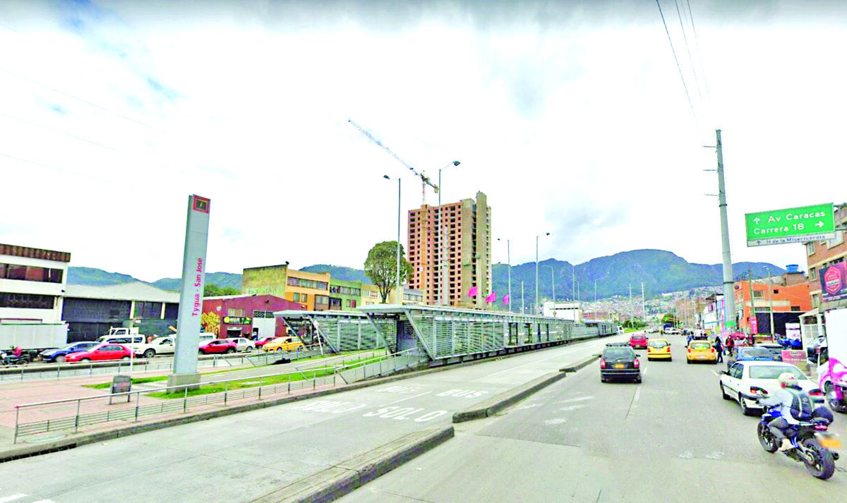 Vil crimen de Damián en estación de TransMilenio de Los Mártires