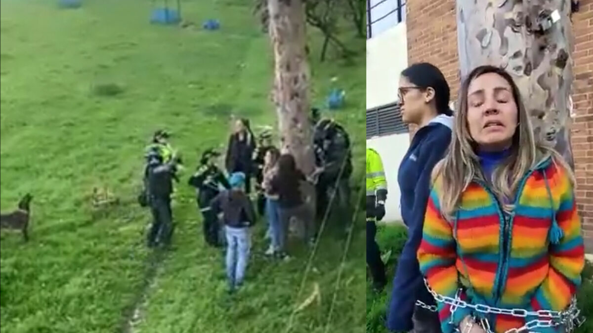 A esta hora: residentes de Kennedy se encadenan para evitar construcción de colegio Desde tempranas horas de la mañana de este martes, los residentes del barrio Marsella, en la localidad de Kennedy, salieron a tomarse el parque de este sector con el fin de evitar que arranque la construcción de un colegio en este predio, el cual es conocido como La Paz.