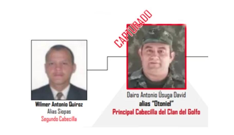 A poderoso líder del Clan del Golfo lo habrían traicionado sus propios hombres Wilmar Antonio Giraldo Quiroz, más conocido con el alias de Siopas, el segundo al mando del poderoso Clan del Golfo, habría sido traicionado y asesinado por sus propios hombres en los últimos días, o eso presumen las autoridades, pues hasta el momento el sujeto está desaparecido.