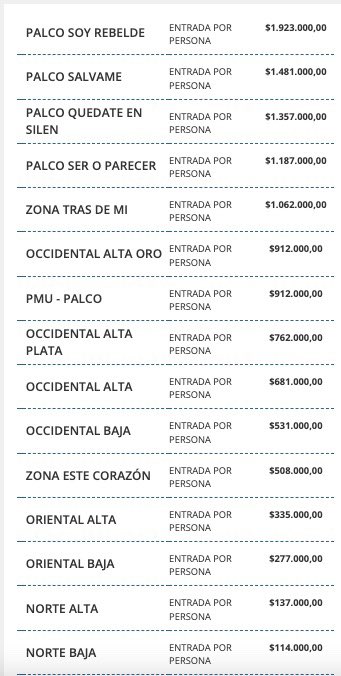 Colapsa venta de boletas para RBD: fans están enfurecidos Desde que la agrupación mexicana RBD anunció que realizarán una última gira y publicó los lugares en los que se presentarán con su show, los fanáticos de la telenovela 'Rebelde' que residen en Colombia pusieron un grito en el cielo porque no incluyeron a nuestro país en su gira, por lo que desde ahí muchos empresarios comenzaron a tocar puertas para poder traerlos.