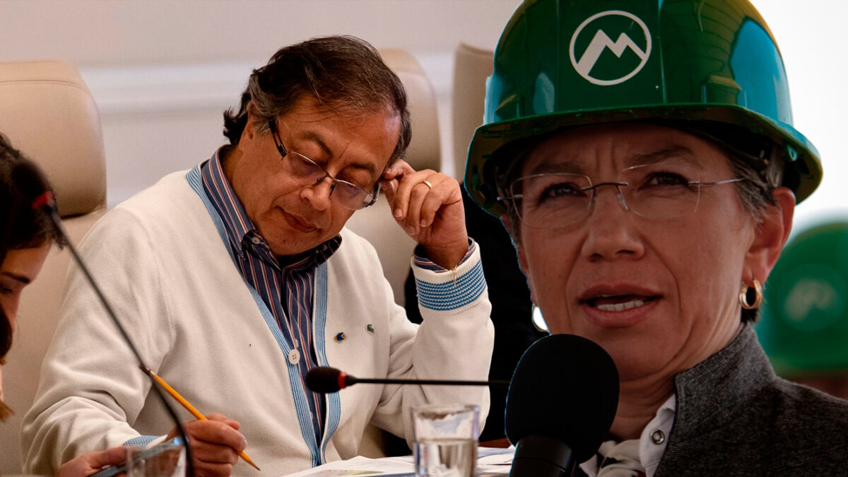 Claudia López se le para en la raya a Petro sobre el Metro de Bogotá Continúan las diferencias y molestias entre el presidente de Colombia, Gustavo Petro, y la alcaldesa de Bogotá, Claudia López, por la posible subterranización de un tramo del Metro de Bogotá que busca el mandatario colombiano.