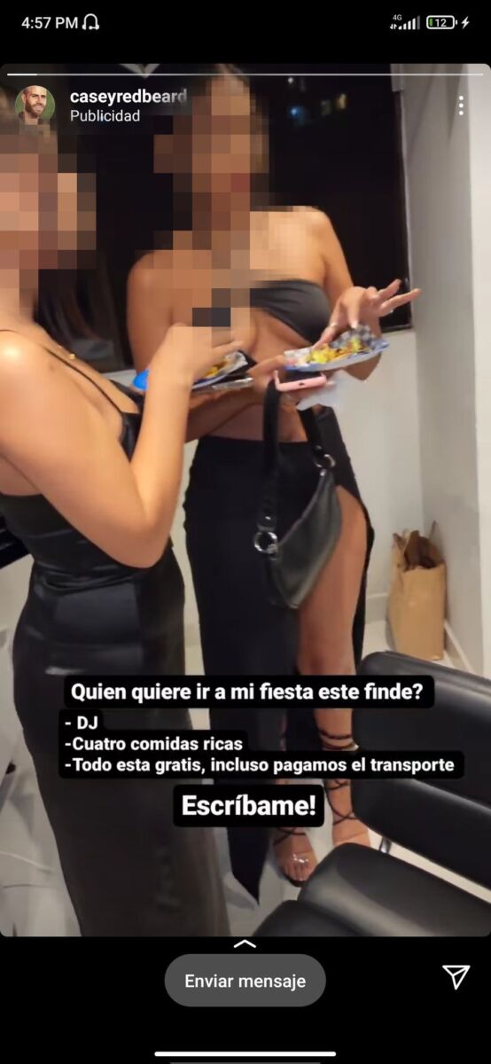 Dos gringos estarían ofreciendo "paquetes turísticos" de mujeres en Medellín A través de redes sociales, dos extranjeros estarían ofreciendo unos "paquetes turísticos" en Medellín que incluyen mujeres "elegantes, bellas y no prostitutas", lo que ha desatado una polémica en la ciudad de la eterna primavera, debido a que para la comunidad esto es incrementar la explotación sexual.