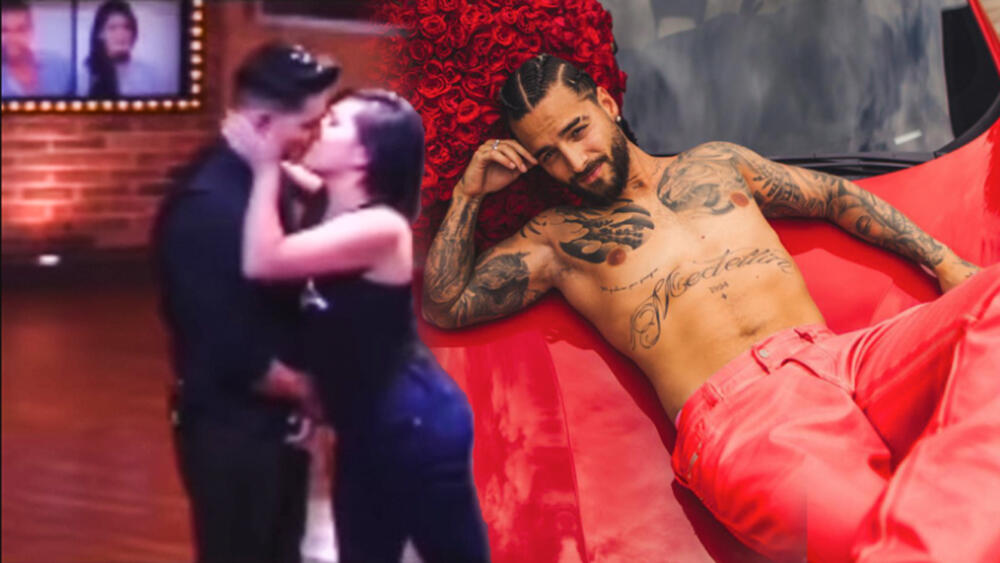 El momento que mantiene humilde a Maluma: se burló de recuerdo con Yina Entre risas Maluma compartió el video de su beso con Yina Calderón.