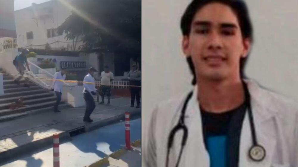 Estudiante de medicina murió tras caer de edificio: estaba con unos amigos 5 Estudiante de medicina murió tras caer de edificio: estaba con unos amigos La mañana de este martes Richard Gerard Díaz Cujia, estudiante de medicina, cayó del quinto piso de un edificio ubicado en el sector de El Rodadero, en Santa Marta, mientras se encontraba departiendo con unos amigos.