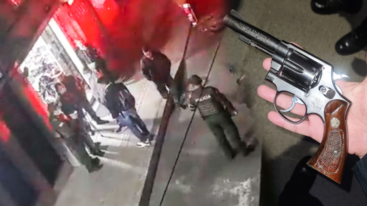 Iban a robar con arma traumática y la víctima les disparó con una de verdad Por querer entrar a robar una joyería con un arma traumática dos jóvenes perdieron la vida luego de que la víctima del intento de hurto les disparó con un arma real.