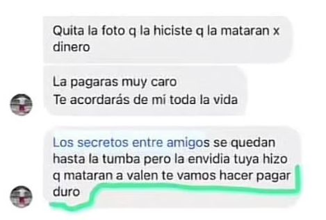 Mejor amiga de Valentina Trespalacios denunció amenazas contra su vida Continua la investigación que busca esclarecer el crimen de la joven Dj Valentina Trespalacios. Silvana Núñez, la mejor amiga de la joven; aseguró que ha recibido varias amenazas en sus redes sociales.