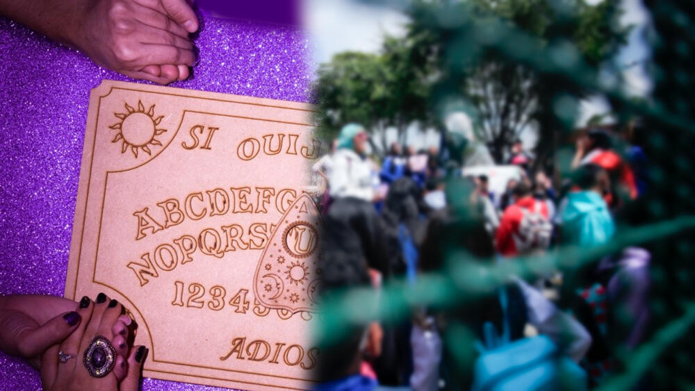 Pánico por 28 alumnas de colegio de Sucre que jugaron con la tabla Ouija Un caso de histeria colectiva reportaron los médicos del Hospital Inmaculada Concepción, en el municipio de Galeras (Sucre), tras recibir la semana pasada a 28 alumnas de la Institución Educativa Inega que presentaron desmayos, aturdimiento, ansiedad y otros trastornos psicológicos tras, según versiones que se conocieron, jugar previamente con una tabla Ouija.