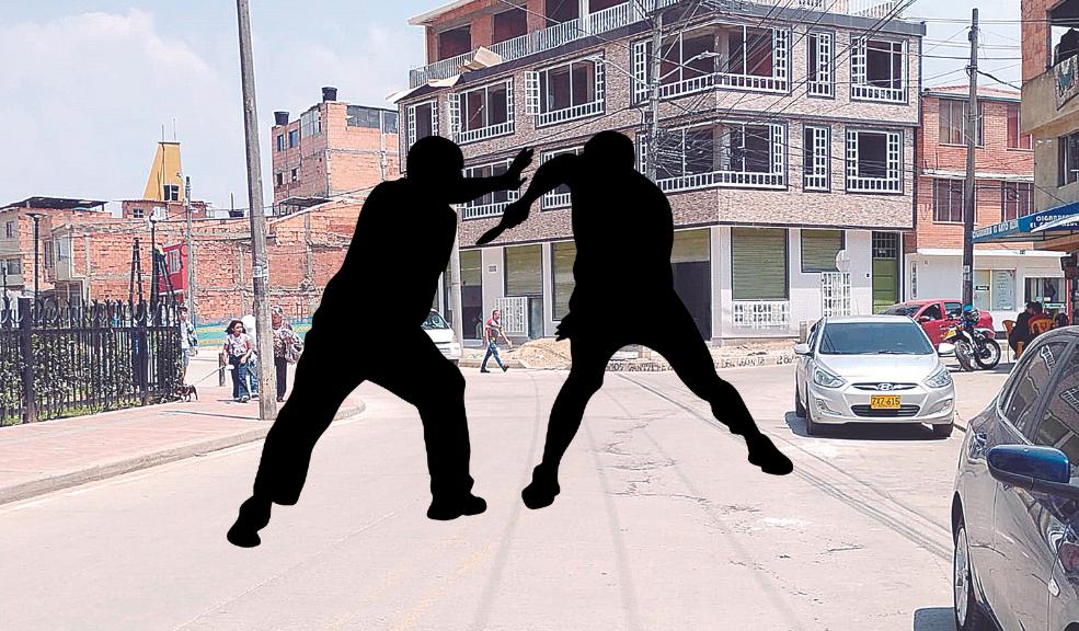 Sangrienta riña entre menores terminó en homicidio en Kennedy Iban a ser las seis de la tarde. El encuentro entre los dos menores se dio frente a una concurrida tienda ubicada en inmediaciones de la Carrera 81 A con Calle 57 Sur, en el sector de Class.