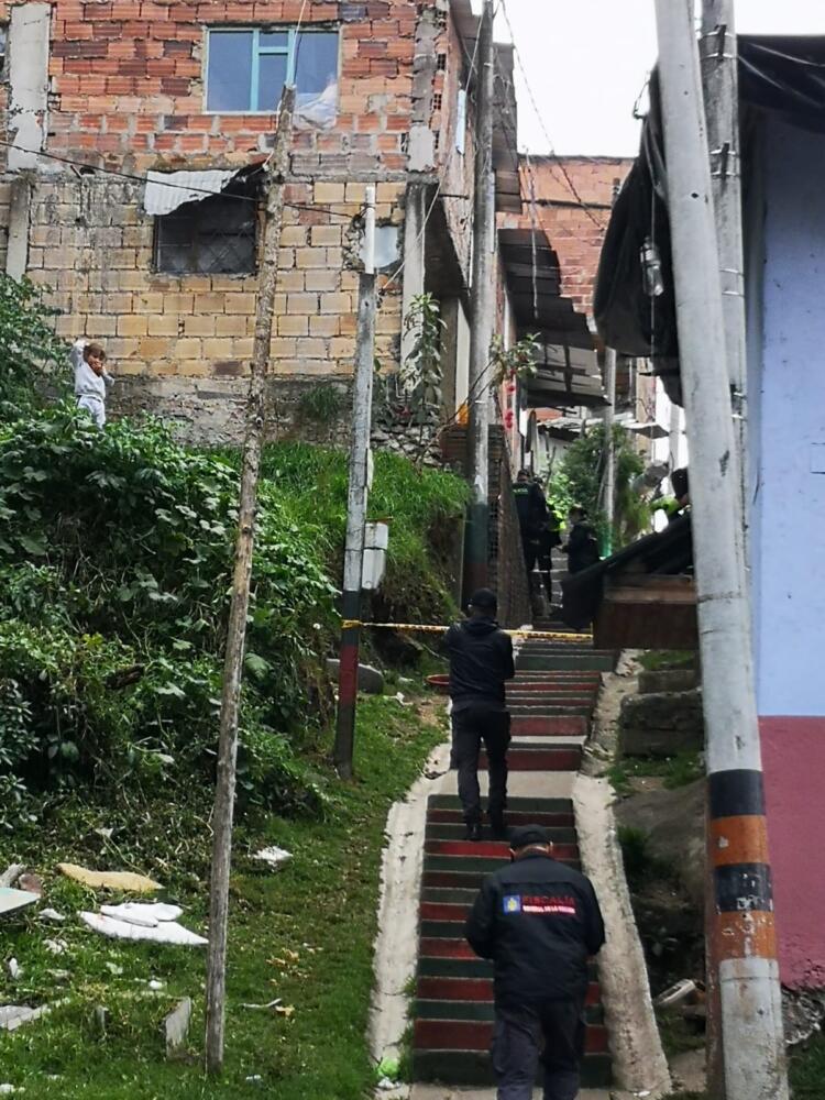 Crimen y persecución en el centro de Bogotá Un joven fue baleado en el barrio San Francisco en la localidad de Santa Fe.