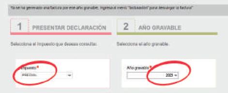 ¡El predial se puede pagar a plazos! 2 ¡El predial se puede pagar a plazos! A partir de la próxima semana, la Secretaría de Hacienda empezará a entregar las facturas del impuesto predial correspondiente al 2023, y el Distrito permitirá el pago por cuotas de este impuesto.