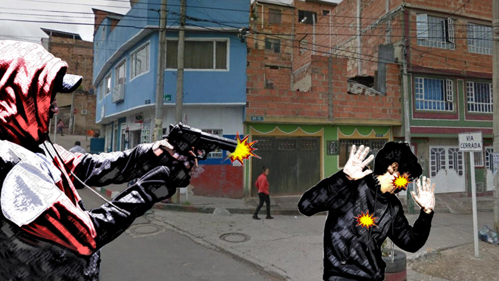 A tiros asesinaron a un hombre en Rafael Uribe Un joven de 26 años recibió seis disparos en el barrio Diana Turbay (Rafael Uribe) por parte de dos sujetos que alcanzaron a huir del sitio. Tras cortarse el cabello en una peluquería ubicada en el barrio Diana Turbay de la localidad de Rafael Uribe, un joven de 26 años fue baleado por parte de dos hombres, quienes tras vaciarle el cargador del revólver se perdieron por las calles de la localidad.