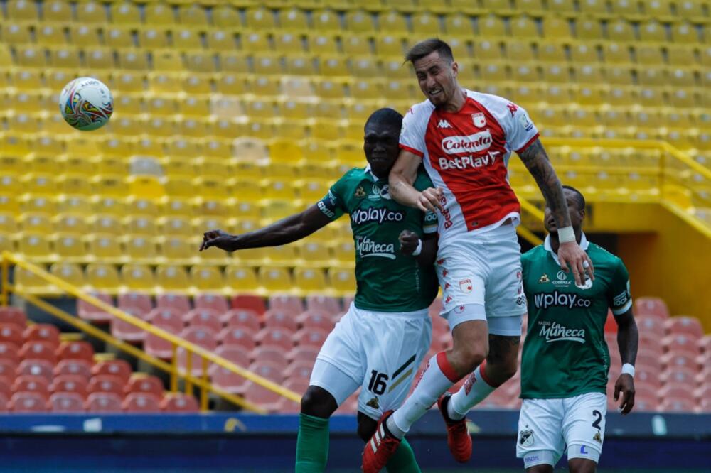 Santa Fe sigue con su buena racha y venció 3 a 0 al Cali 2 Santa Fe sigue con su buena racha y venció 3 a 0 al Cali Santa Fe logró un triunfo ante el Deportivo Cali en 'El Campín' y agravó la crisis del conjunto 'azucarero', que en nueve juegos de la Liga BetPlay tan solo consiguió un triunfo.