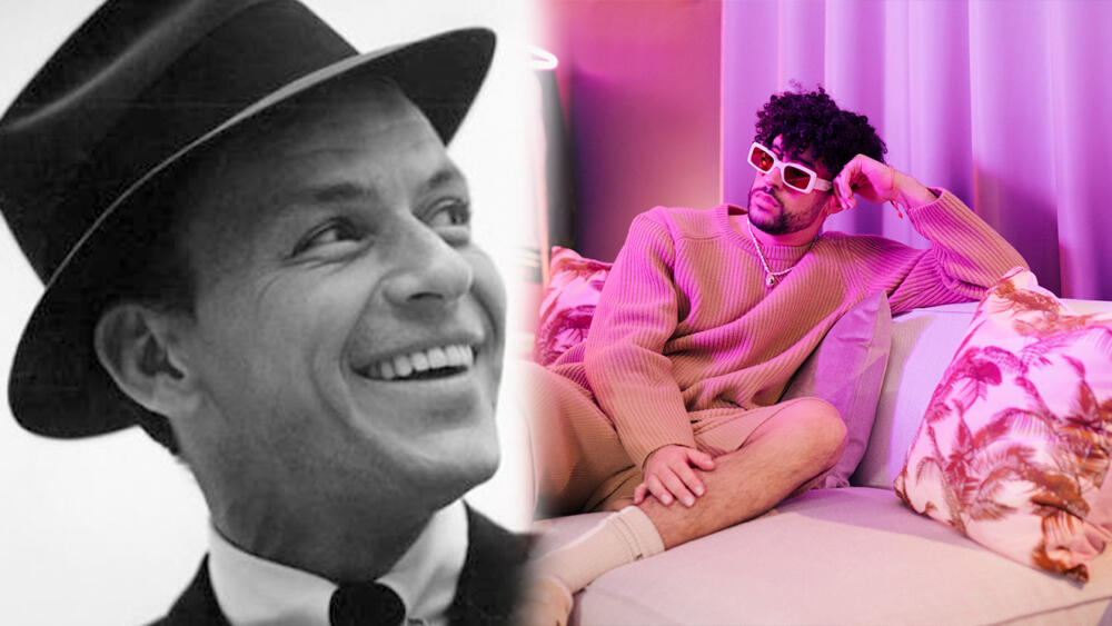 Califican a Bad Bunny como el gran Frank Sinatra de este siglo 2 Califican a Bad Bunny como el gran Frank Sinatra de este siglo Bad Bunny ha logrado un gran reconocimiento a nivel mundial, a tal punto de ser comparado con Frank Sinatra.