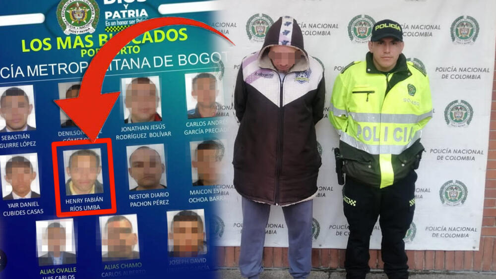 Capturan a peligroso delincuente en Rafael Uribe: tenía circular azul de Interpol En las últimas horas fue capturado en la localidad de Rafael Uribe un peligroso delincuente identificado como Henry Fabián Ríos Umba. Según se pudo conocer, el aprehendido tenía hasta circular azul de Interpol y era uno de los pillos más buscados.