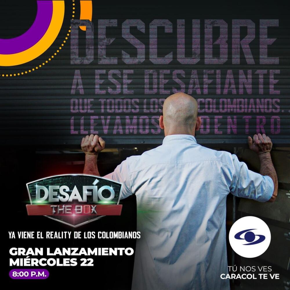 Caracol adelantó el estreno de ‘El Desafió’ ante la caída del Rating El canal Caracol adelantó el estreno de la nueva temporada de ‘El Desafío The Box’, esta es la versión número 19 del programa en la que estarán en juego  $1400 millones.