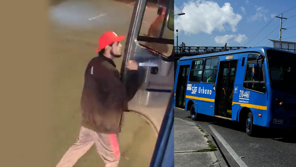 EN VIDEO: Sujeto atacó a puñal a conductor de Sitp en Tunjuelito Un nuevo hecho de intolerancia se presentó a la altura del portal El Tunal, justo en la oreja de la Avenida Villavicencio, en donde un hombre atacó con puñal a un conductor de Sitp.