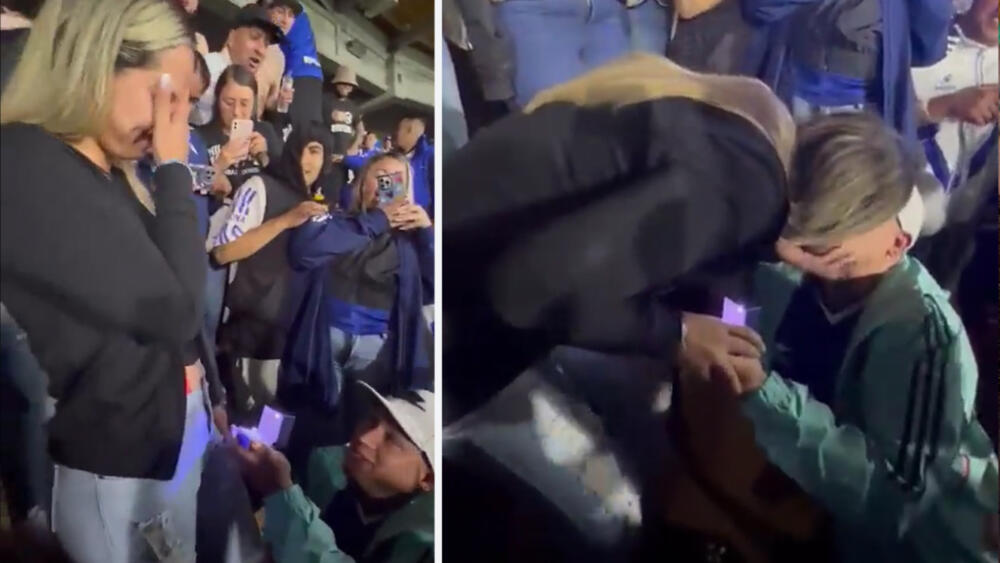 Hincha de Millos le propuso matrimonio a su novia en El Campín En el partido de ida de la tercera ronda de la Copa Libertadores, que se llevó a cabo este miércoles, Millos empató ante el Atlético Mineiro y dejó un sinsabor entre los seguidores de los 'Embajadores', quienes salieron un poco achantados del Estadio El Campín.