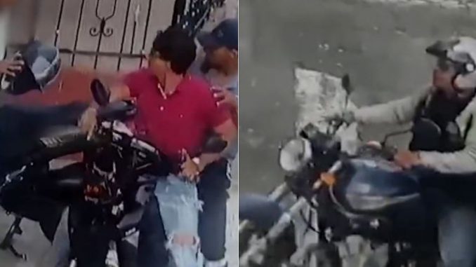 EN VIDEO: A hombre lo atracaron dos veces y en menos de un minuto 2 EN VIDEO: A hombre lo atracaron dos veces y en menos de un minuto Un video que circula en redes sociales muestra el momento en el que, al parecer, atracan a un hombre 2 veces en menos de 30 segundos.